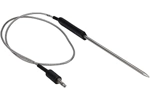 easyPART Compatible / remplacement pour thermomètre à viande Electrolux 8078226043 AEG 807822604/3 pour four à vapeur