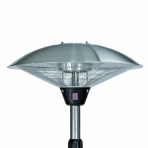 Einhell Elektro Heizpilz Terrassenheizer NHH 2100 (2100 Watt, 3 Heizstufen, Teleskoprohr aus rostfreiem Stahl, verstellbar bis 210 cm, leise) - 2