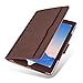 Produktbild JAMMYLIZARD Hülle für iPad Air, Air 2 & iPad 9.7" 2017/2018 | Ledertasche Flip Case [Business Tasche] Leder Smart Cover Lederhülle, Braun & Honig [mit Eingabestift & Pencil Halter]