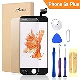 🥊【Komplettes Display Ersatz Set】Alle zubehörteile werden geliefert für iphone 6s Plus display reparaturset. Es beinhaltet einen Retina-Bildschirm inklusive Glas, LCD, Touchscreen, ein hochpräzises Werkzeugset.