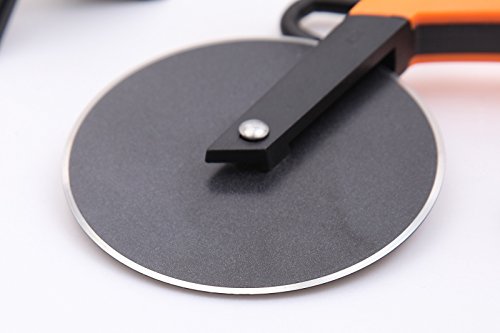 GA Homefavor Fahrrad Pizzaschneider , Klingen aus Rostfreiem Stahl mit Antihaft -Beschichtung - 4