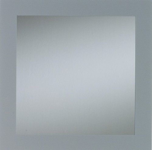 Kristall-Form 25010155 Siebdruckspiegel Toba, silber, circa 45 x 45 cm