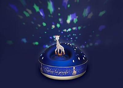 Trousselier - Sophie la Girafe - Veilleuse - Projecteur d'Etoiles Musical - Piles inclues