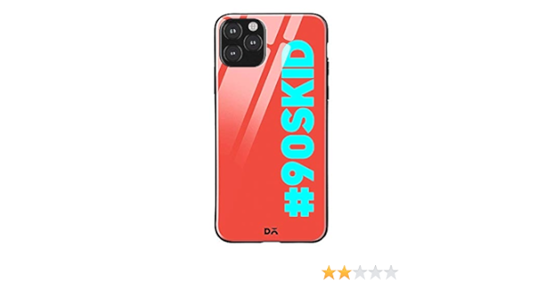 Dailyobjects 90s Kid Glass Case Cover For Iphone 11 Pro Max Amazon In Electronics