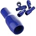 Produktbild AUPROTEC 100x Isolationstülle für Kabelschuhe 1,5 mm² - 2,5 mm² blau V015 PVC Isolation für unisolierte Rohrkabelschuhe Quetschkabelschuhe Ring-Kabelverbinder Gabelschuhe Flachsteckverbinder Rundsteckverbinder uvm.
