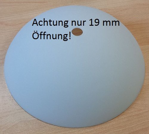 Lampenschirm Prescot WOFI 7550 Glas Ersatzglas Schirm Ersatzschirm Lampenglas für Tischlampe Leuchte , LOCH DURCHMESSER 19mm ! - 4