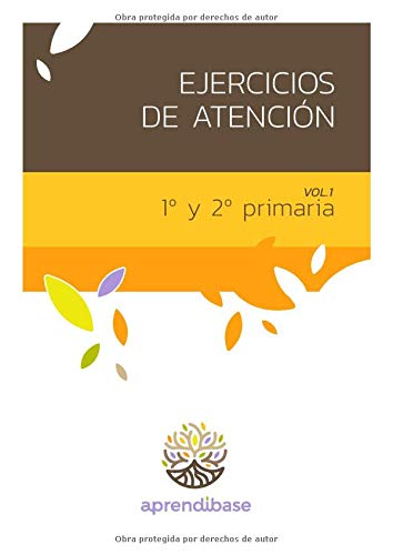 Ejercicios de Atención de 1º y 2º de Primaria. Volumen 1