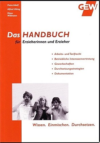 Preisvergleich Produktbild Handbuch für Erzieherinnen und Erzieher