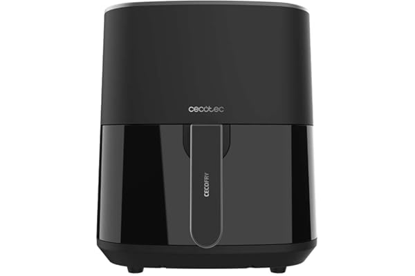 Cecotec Freidora de Aire de 5,5L sin Aceite Cecofry Fantastik 5500, Air Fryer. 1500W, Aire Caliente, 9 Modos, Táctil, Regulab