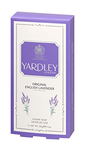 Yardley London Original English Lavender Soap 3 x 100g