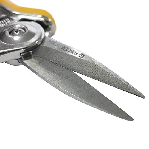 GRÜNTEK Garten- Pflanzenschere COLIBRI 170 mm Edelstahlklingen mit Zink-Legierung Blumenschere mit Soft-Touch Ergo-Griff, Trimmerschere Bypass - 7