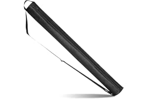 FATIYA 7-Can Golf Beer Holder Sleeve, Insulated Beverages Cooler Tube with Adjustable Shoulder Strap, Leakproof Sleeve Keeps Canned Drinks Cold on Golf Course Fits Most Golf Bags