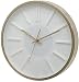 Produktbild UNITY Missouri Wanduhr, Weißes Zifferblatt, goldenes Gehäuse, 35 cm