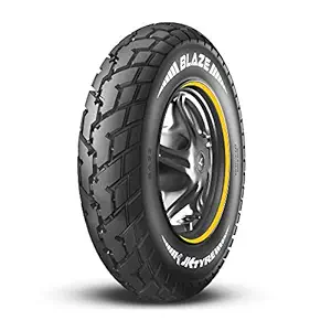 JK Tyre BLAZE BA22 90/100-10 Tubeless Scooter Tyre, Front & Rear