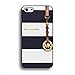 Produktbild Black White Stripe Michael Kors Handyhülle,Michael Kors Handyhülle Abdeckung Apple iPhone 6/iPhone 6S(4.7inch),Luxury Brand Michael Kors MK HüLle,TPU Schutzhülle Silikon Telefon-Kasten MK HüLle