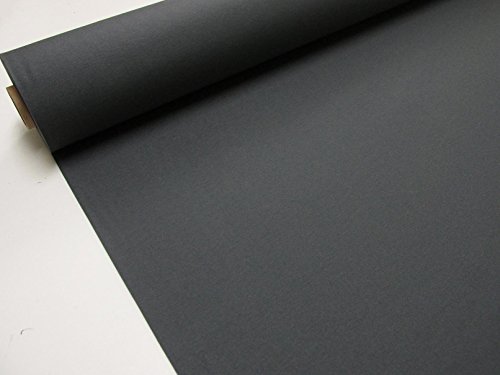 Confección Saymi - Metraje 2,45 mts. tejido loneta lisa Nº 137 Gris Antracita con ancho 2,80 mts.