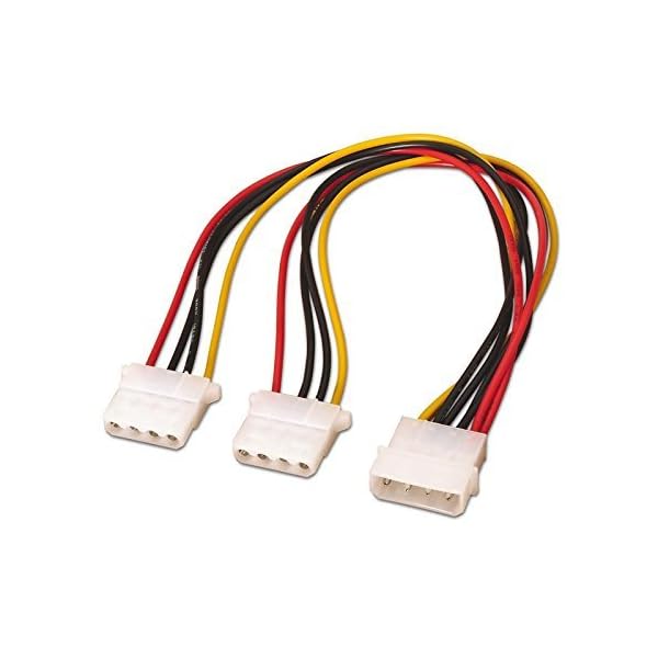 CABLEPELADO Cable alimentacion molex 5.25 0.15 M Negro