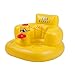 Baby Safe Inflatable Chair Portable Kids Sofa Learn Stool Training Seat(Duck)