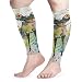 Produktbild Bikofhd Oil Paint Frog Calf Compression Sleeve-Leg Compression Socks for Shin Splint,Calf Pain Relief-Men,Women, and Runners-Calf Guard for Running,Cycling,Maternity,Travel,Nurses