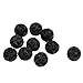Produktbild sourcingmap® 10 Stücke 16mm Durchmesser Schwarz Plastik Bio Bälle Aquarium Teichfilter de