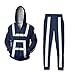 Produktbild I TRUE ME Boku No Hero Academia My Hero Academia Izuku Midoriya Hoodies Sweatshirt Cosplay Cosplay Costume Training Suit Jacket Anime,Topandpants,S