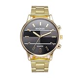 Herren Uhr Anastasia. Herrenuhren Herren BeiläUfig GeschäFt Runde Edelstahl Sport Analoge Quarzuhr Herren Armbanduhr Herrenuhr Angebot,Mann Beobachtet,Bralette Uhr Geschenk,Uhr Herren Schwarz