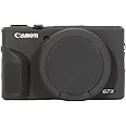 ZGMT Case for Canon Powershot G7X Mark III Digital Camera, G7X Mark iii Camera Silicone Case, Anti-Scratch Slim Fit Soft Skin, G7X Mark 3 Accessories with Detachable Lens Cover
