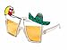 Produktbild Sonnenbrille Funbrille Partybrille Spaßbrille Diskobrille Karneval viele Modelle, Brille wählen:F-030 Tequila