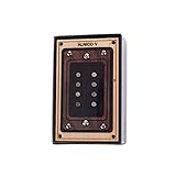 Mit Kupfernickel-Grundplatte P90 Tone von einer Humbucker-Größe