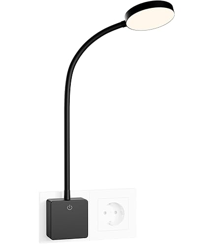 SEBSON LED Klemlamp Bed 4W - Dimbare Leeslamp met draaibare Lampkop