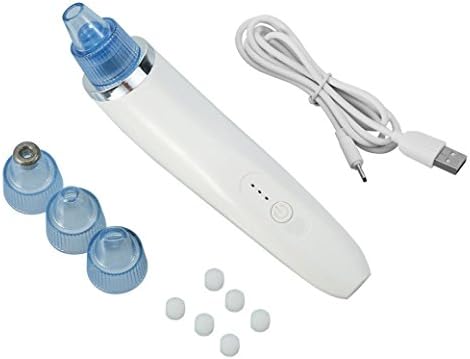 Ouneed Skin Facial Blackhead Vacuum Acne Cleaner Skin Facial Cleaner (White)