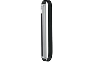 MoKo Funda de Lápiz para Apple Pencil Pro, Apple Pencil (USB-C), Apple Pencil 1ª/2ª Generación, Apple Pencil Funda con Cremallera y Banda Elástica para Tableta de 9,7"-12,9", Plata Gris