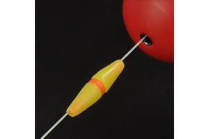 DAZZLEEX Lot de 100 bouchons flottants antidérapants pour pêche