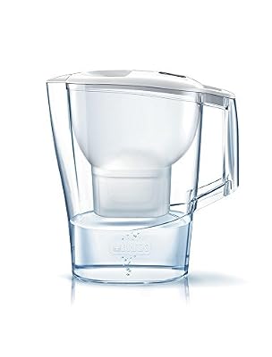 BRITA, Carafe Filtrante, Marella, 2.4L, 1 Cartouche Filtrante MAXTRA+ incluse - Blanc