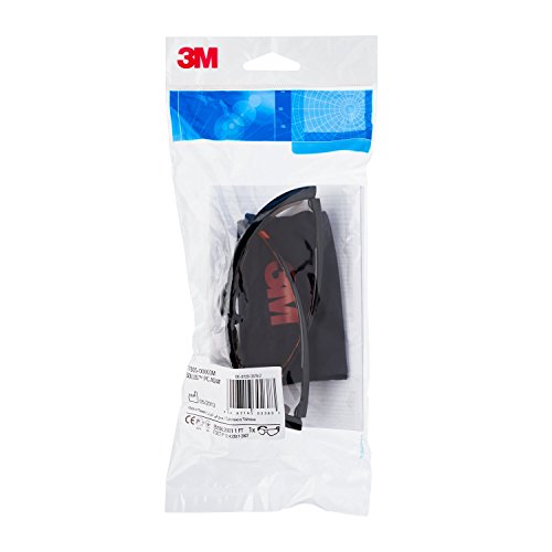 3M SOLUS Schutzbrille Solus3SO, AS/AF, PC, bronze getönt Rahmen schwarz/orange inkl. Mikrofaserbeutel - 4