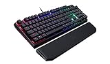 Compatibilité: Windows Cooler Master MasterKeys MK750 USB QWERTZ Alemán Negro - Teclado (Alámbrico, USB, Interruptor mecánico, QWERTZ, LED RGB, Negro)