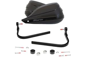 RIDEWORX BARKBUSTERS STM-007 Universal Handguards with Handlebar End Mounting 6mm or 8mm with Storm Plastics