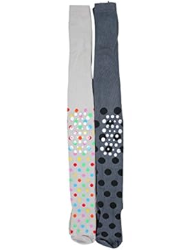 TupTam Baby Mädchen Krabbelstrumpfhose ABS Baumwolle 2er Set