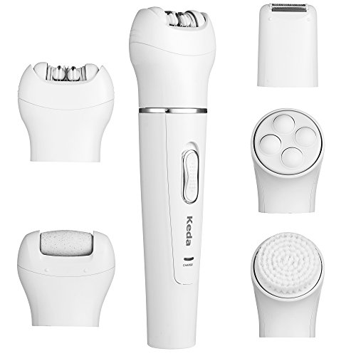 Yivans KD-199 (2017) Epilierer 5-in-1 Elektrisches Damenrasierer Pediküre Gesichtsreinigungsbürste - 6