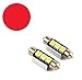 Produktbild 2x LED SOFFITTE 3 SMD 39mm 12V ROT RED C5W 5050 SMD CANBUS 2 Stück Lampen für Innen- Kennzeichen- Einstiegs- Kofferraum- Fussraumbeleuchtung