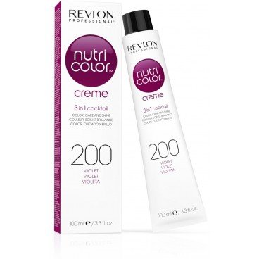 Revlon Professional Nutri Color Cream Nr. 200 Violet 1er Pack (1 x 100ml)