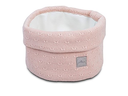 Preisvergleich Produktbild Jollein 580-001-65129 Strick-Wickeltisch-Körbchen creamy peach