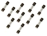 Fusibles de cristal AERZETIX: 10 x Fusibles de Cristal 2cm 20mm 5mm 5x20mm 220V 250V 1A