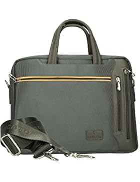 Aktentasche PIERRE CARDIN arbeitstasche braun in leder Made in Italy VH21