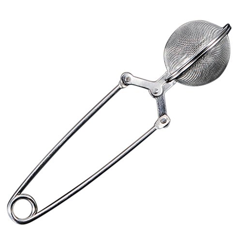 Aspire Snap Mesh Tea Ball Infuser Stainless Steel Strainers for Loose Leaf Tea and Seasoning Spices-2pcs