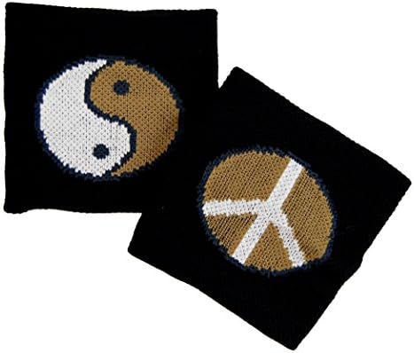Yin Yang Sweatband Black