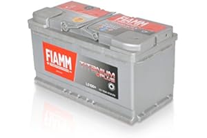 BATTERIA AUTO FIAMM cod L5100+ TITANIUM PLUS 100Ah 870A Polo Positivo a Destra