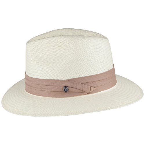 Jaxon & James Toyo Safari Fedora with Khaki Band MEDIUM