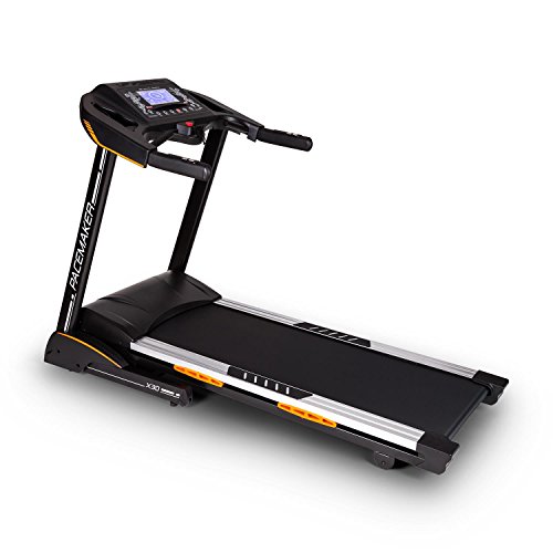 Capital Sports Pacemaker X30 Laufband Profi Heimtrainer (6,5 PS, 22km/h, zusammen-klappbar, gedämpfte Lauffläche, einstellbarer Steigung, 36 Trainingsprogramme) schwarz - 8