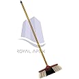 Biella™ Sweeping Broom Brush with Handle - Soft Bristle Multipurpose Cleaning Tool for Indoor/Outdoor Home Kitchen Patio etc.